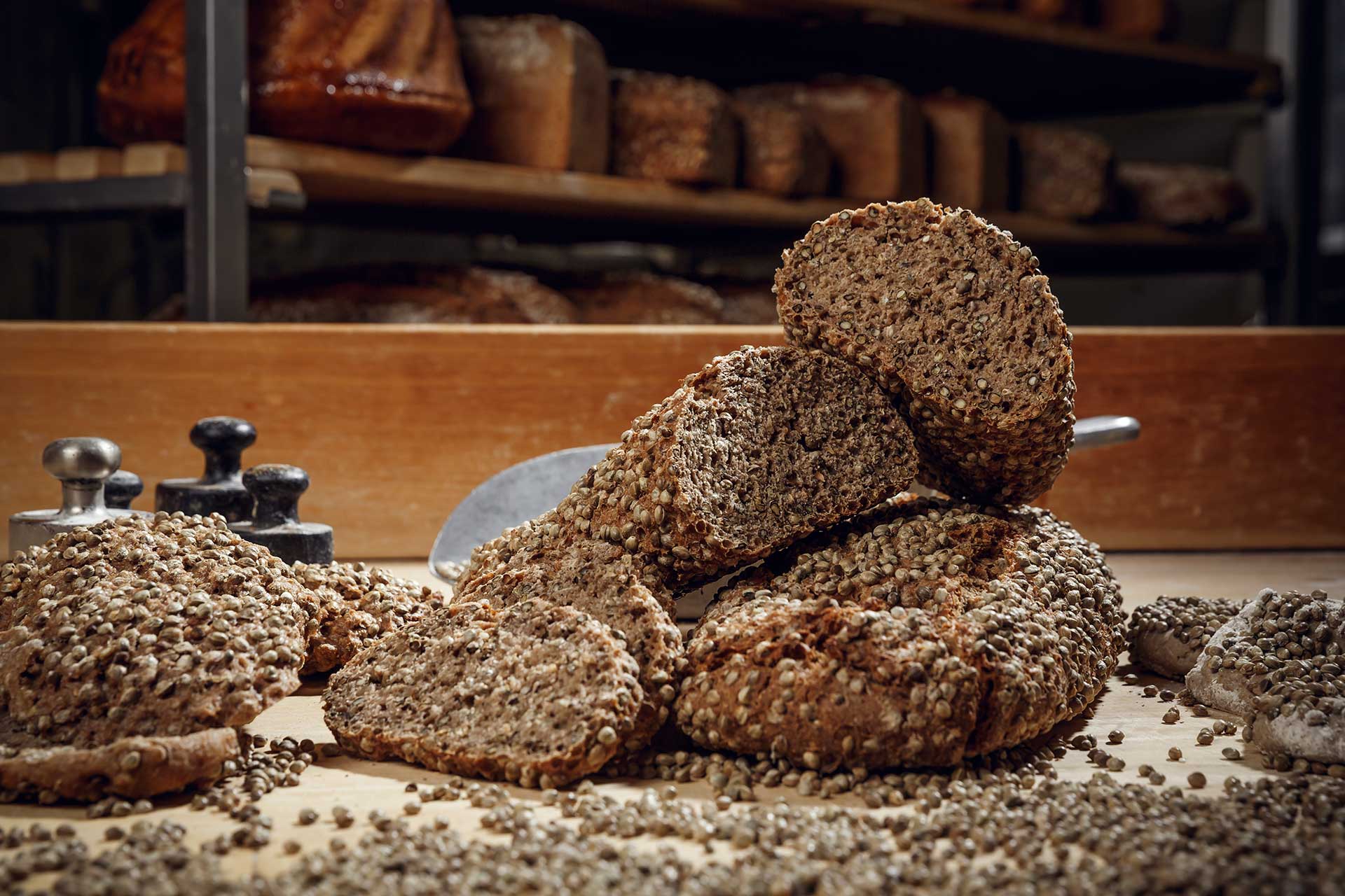 Biobäckerei Nadrag Bio-Hanfbrot