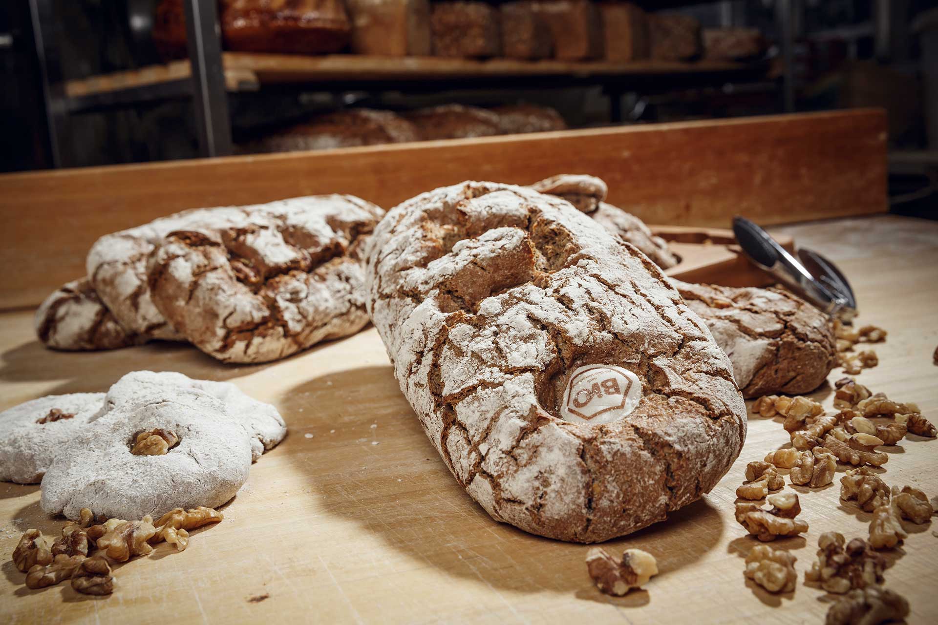 Biobäckerei Nadrag Bio-Nussbrote